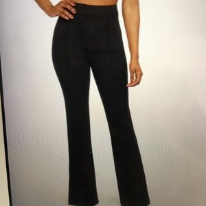 Spanx high rise flare ponte pants